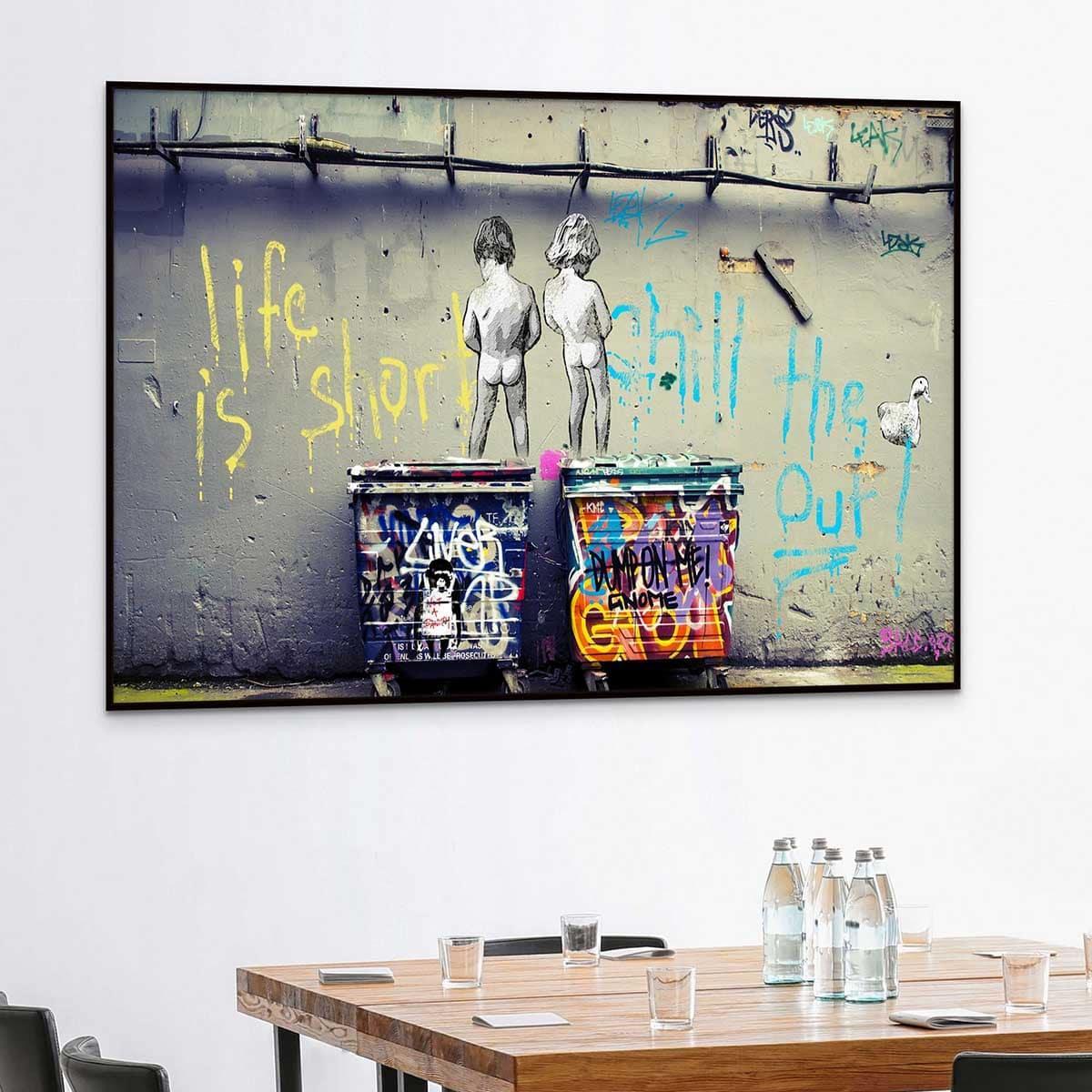 Choisir la dimension de votre tableau Street Art - Montableaudeco