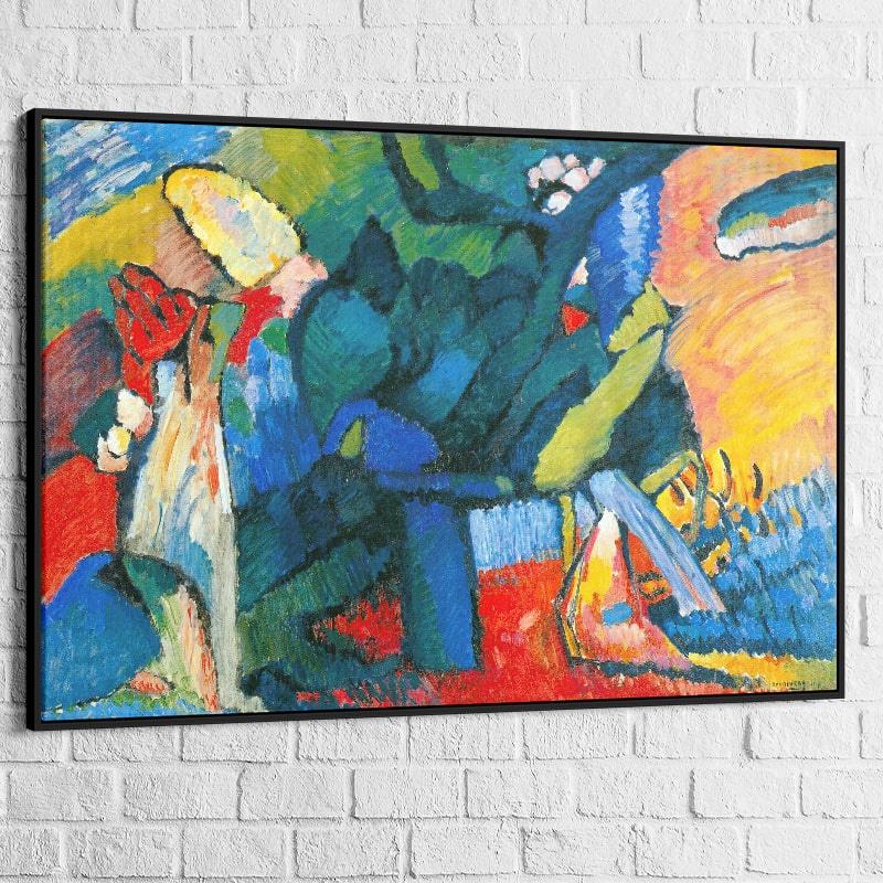 Tableau Kandisky Improvisation 4 (1909) - Montableaudeco